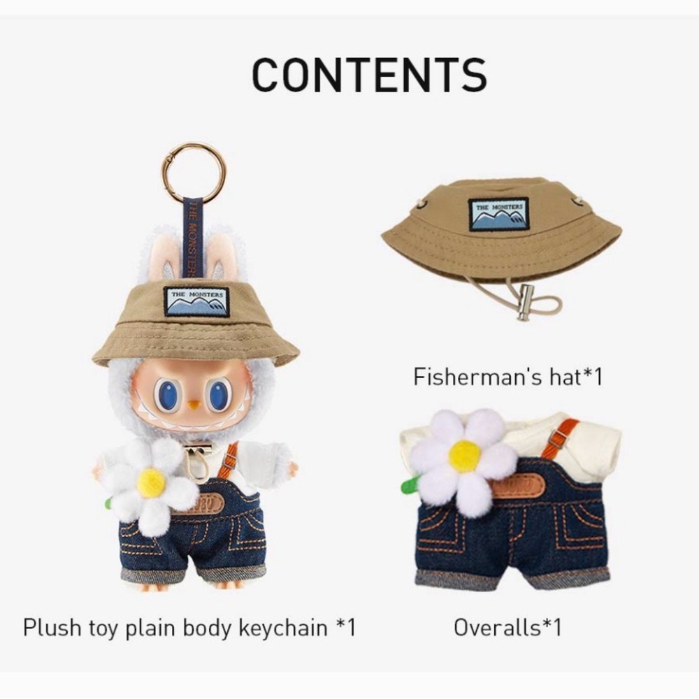 THE MONSTERS FALL IN WILD SERIES-
Vinyl Plush Doll Pendant - Picture 7 of 8